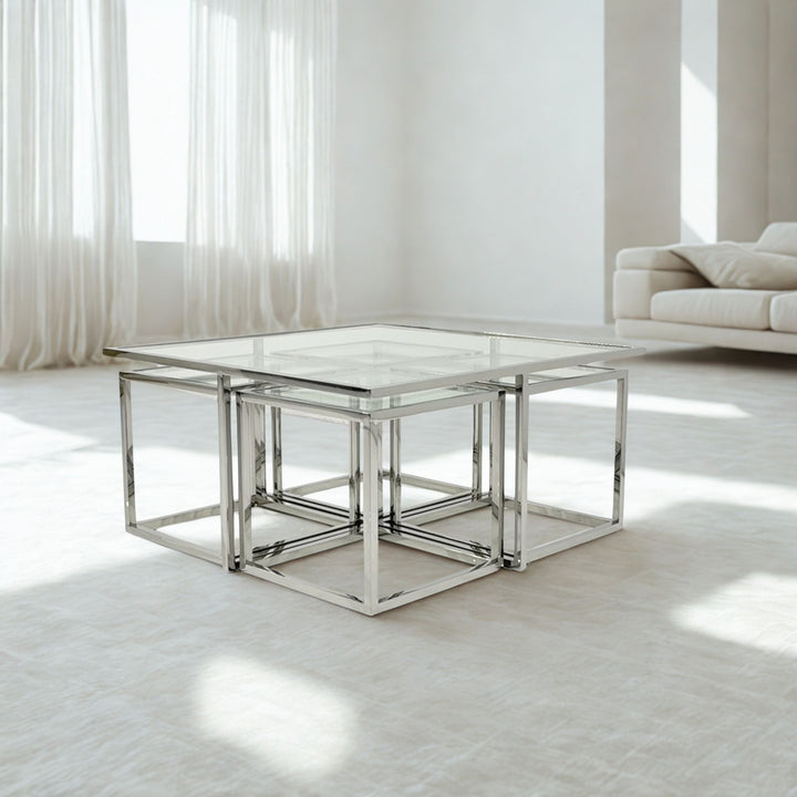 Lunessa 5-Piece Nesting Coffee Table