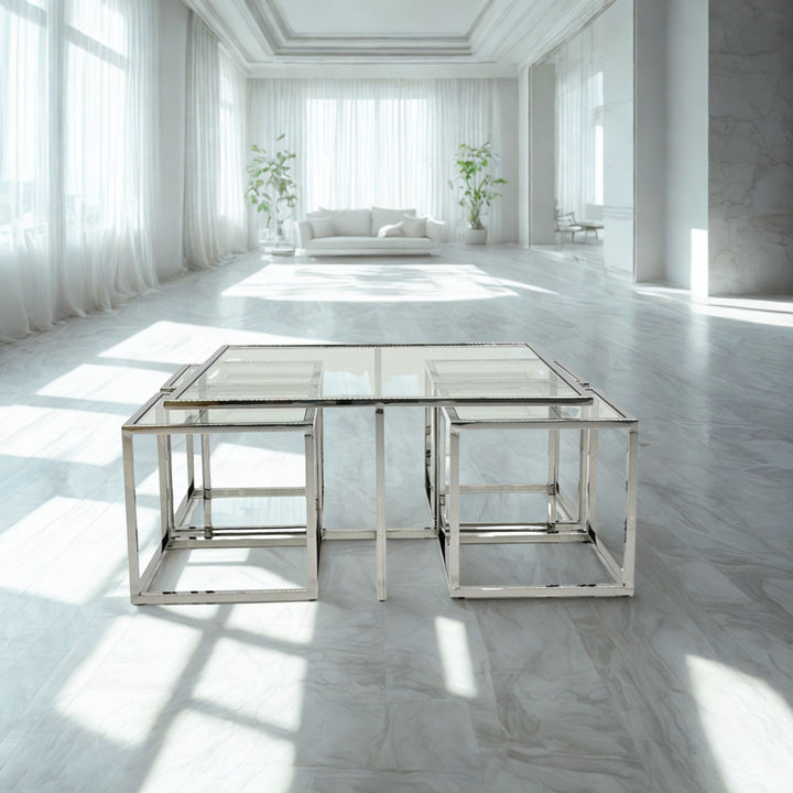 Lunessa 5-Piece Nesting Coffee Table