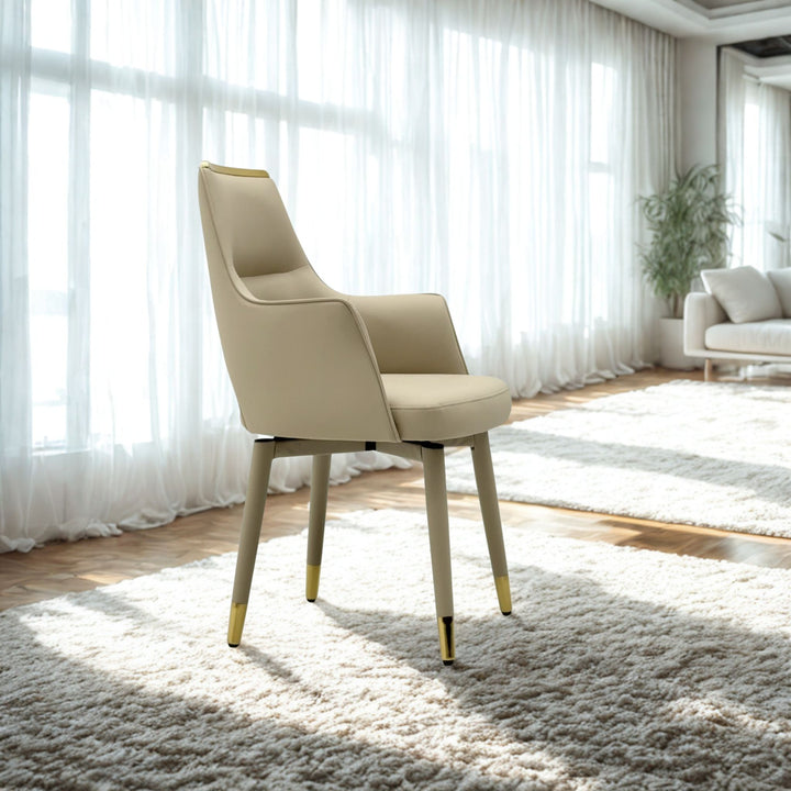 Elviana High-Back Dining Chair