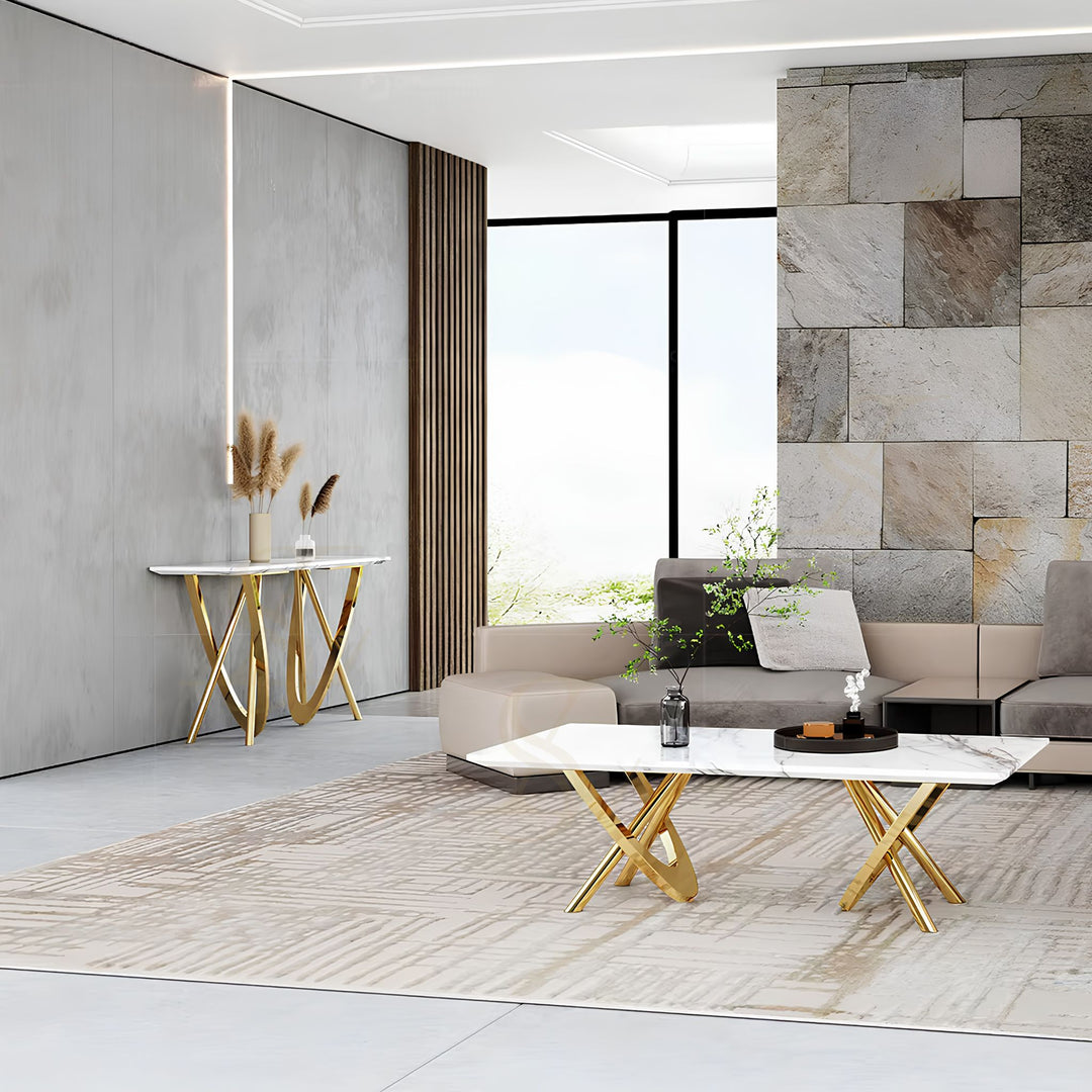 Calvessa Marble Coffee Table