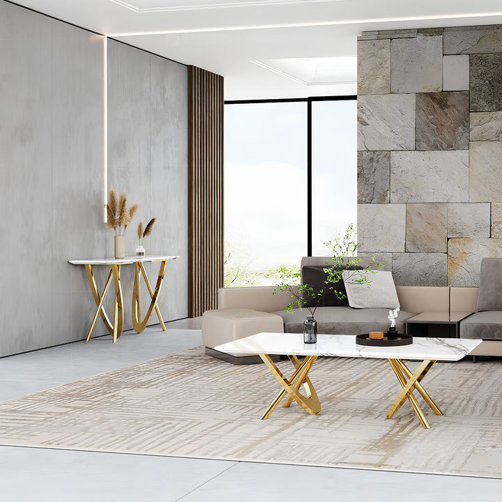 Calvessa Marble Coffee Table