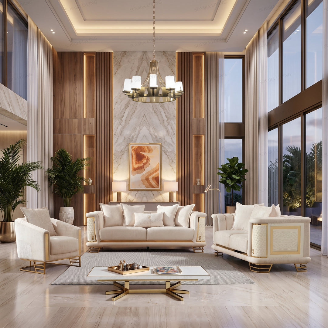 Cassani Luxury Velvet Sofa Collection