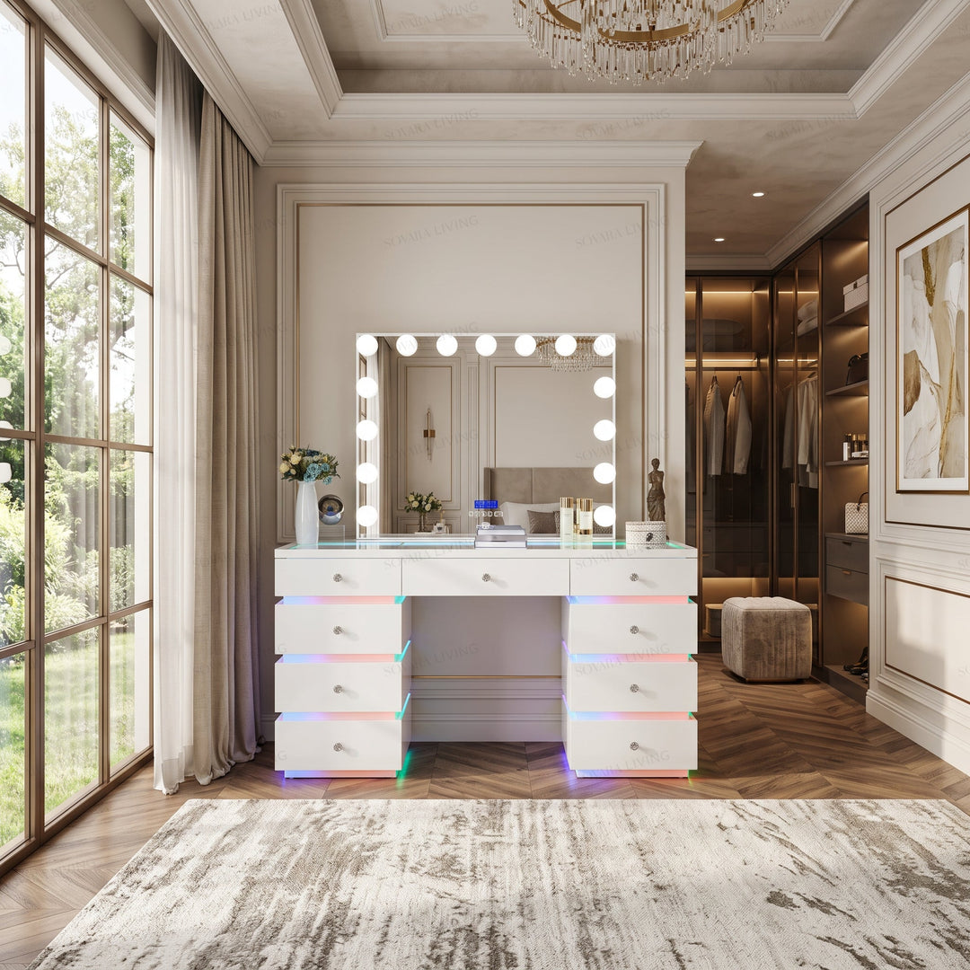 Lumina Hollywood Vanity Dressing Table