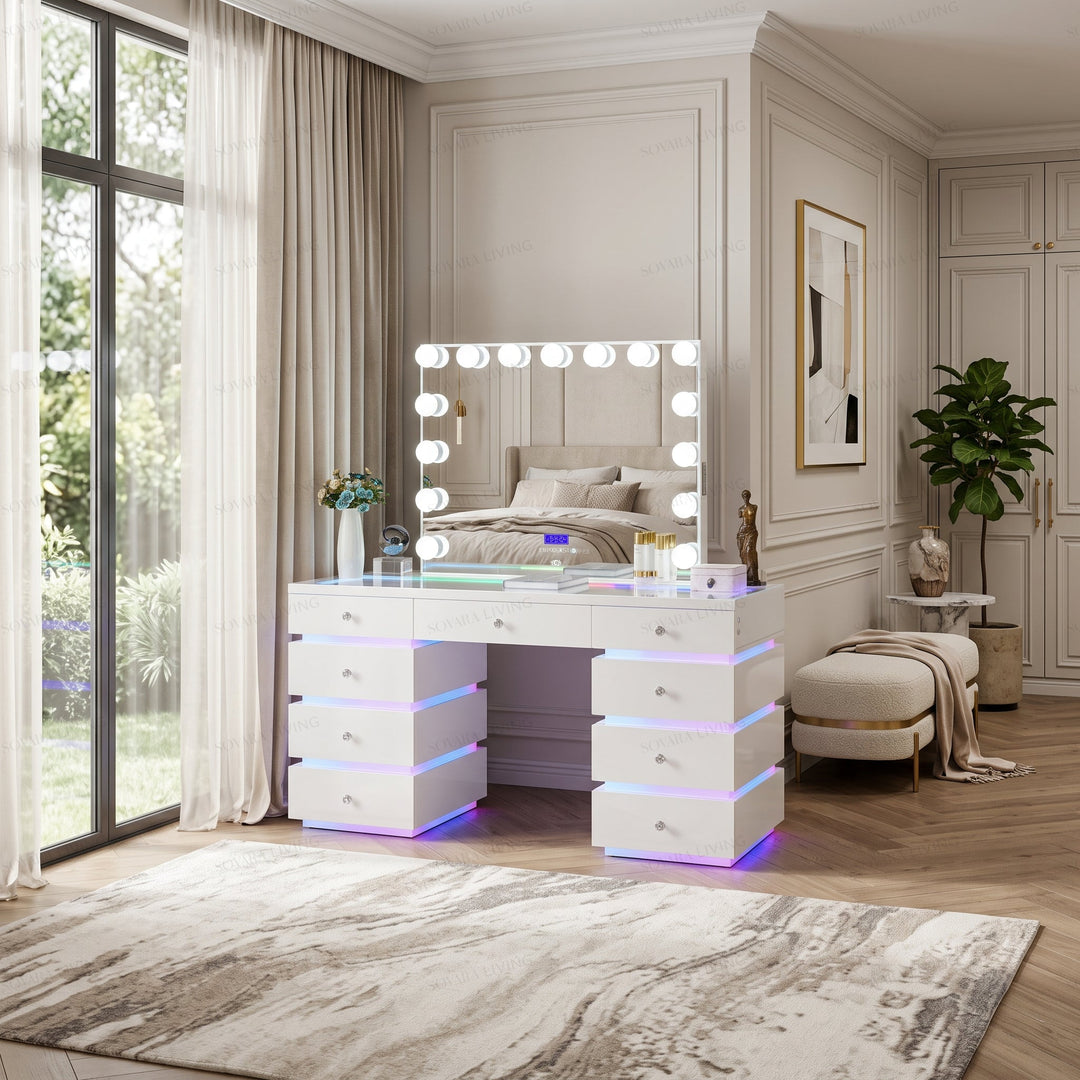 Lumina Hollywood Vanity Dressing Table