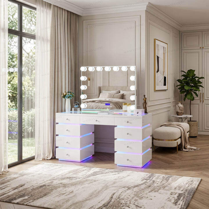 Lumina Hollywood Vanity Dressing Table