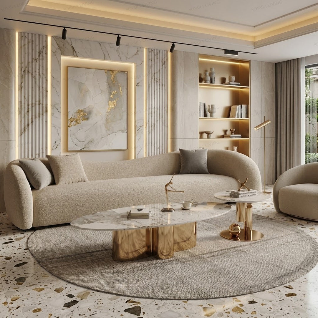 The Nova Luxury Coffee Table Set