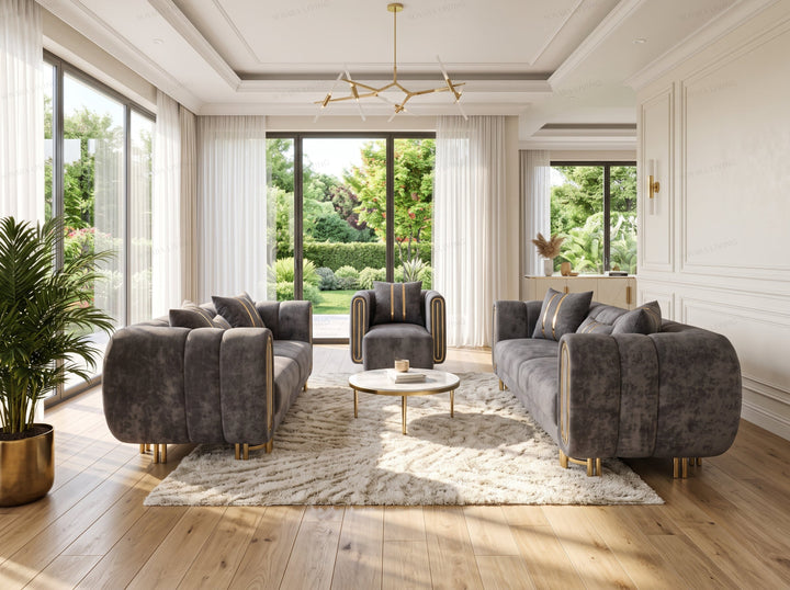 Zaria Luxury Turkish Sofa Set