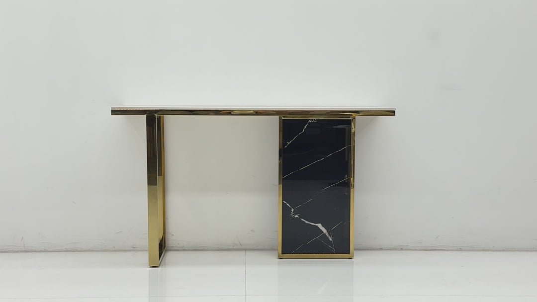 Veloria Ceramic Console Table