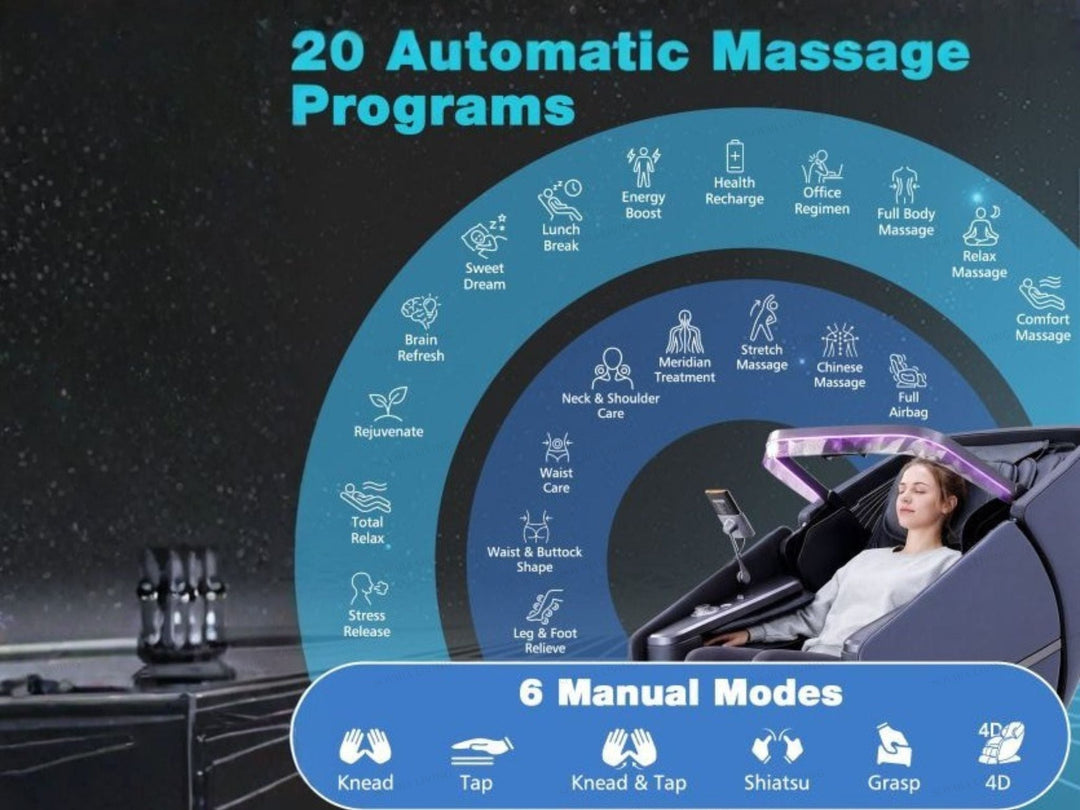 Aura 4D Zero Gravity Full Body Massage Chair